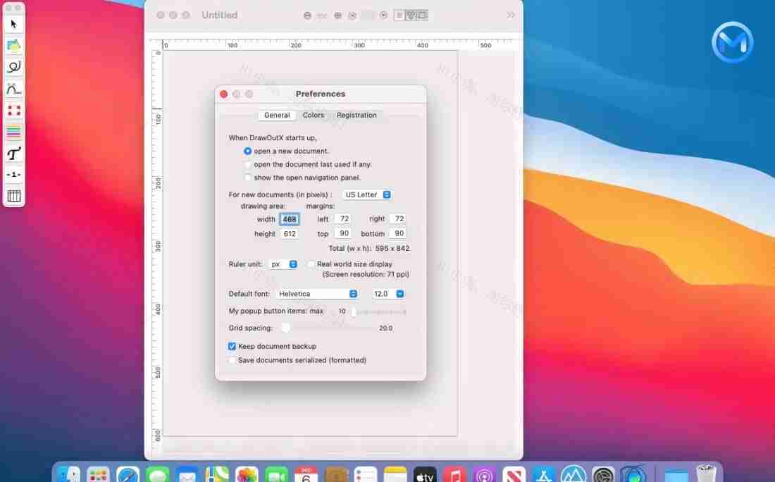 DrawOutX For Mac v2.3 创建多页文档软件